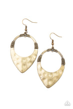 Load image into Gallery viewer, Paparazzi Jewelry Earrings Instinctively Industrial - Brass