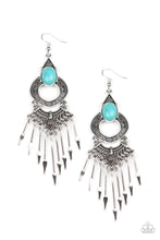 Load image into Gallery viewer, Paparazzi Jewelry Earrings Southern Spearhead - Blue