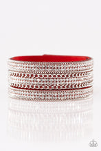 Load image into Gallery viewer, Paparazzi Jewelry Bracelet Dangerously Drama Queen - Red