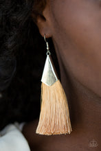 Load image into Gallery viewer, Paparazzi Jewelry Earrings In Full PLUME - Brown