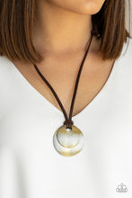 Load image into Gallery viewer, Paparazzi Jewelry Necklace Clean Slate - Brass
