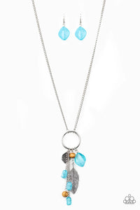 Paparazzi Jewelry Necklace Sky High Style - Blue