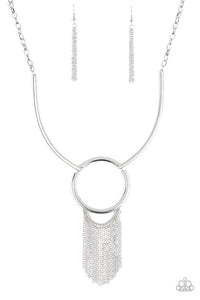 Paparazzi Jewelry Necklace Pharaoh Paradise Silver