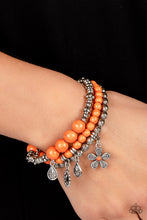 Load image into Gallery viewer, Paparazzi Jewelry Bracelet Individual Inflorescence - Orange