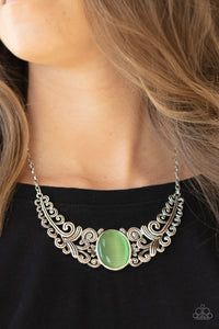 Paparazzi Jewelry Necklace Celestial Eden - Green