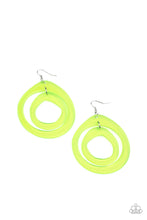 Load image into Gallery viewer, Paparazzi Jewelry Earrings Show Your True NEONS - Yellow