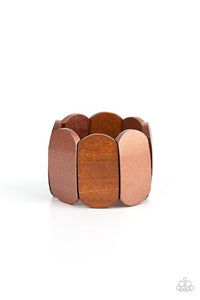 Paparazzi Jewelry Wooden Natural Nirvana - Copper