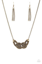 Load image into Gallery viewer, Paparazzi Jewelry Necklace Nautically Naples - Brass