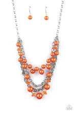 Load image into Gallery viewer, Paparazzi Jewelry Necklace Rockin Rockette - Orange