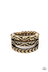 Paparazzi Jewelry Ring Canyon Canopy - Brass