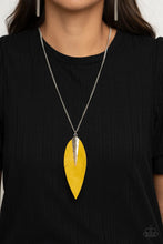 Load image into Gallery viewer, Paparazzi Jewelry Necklace Quill Quest - Yellow