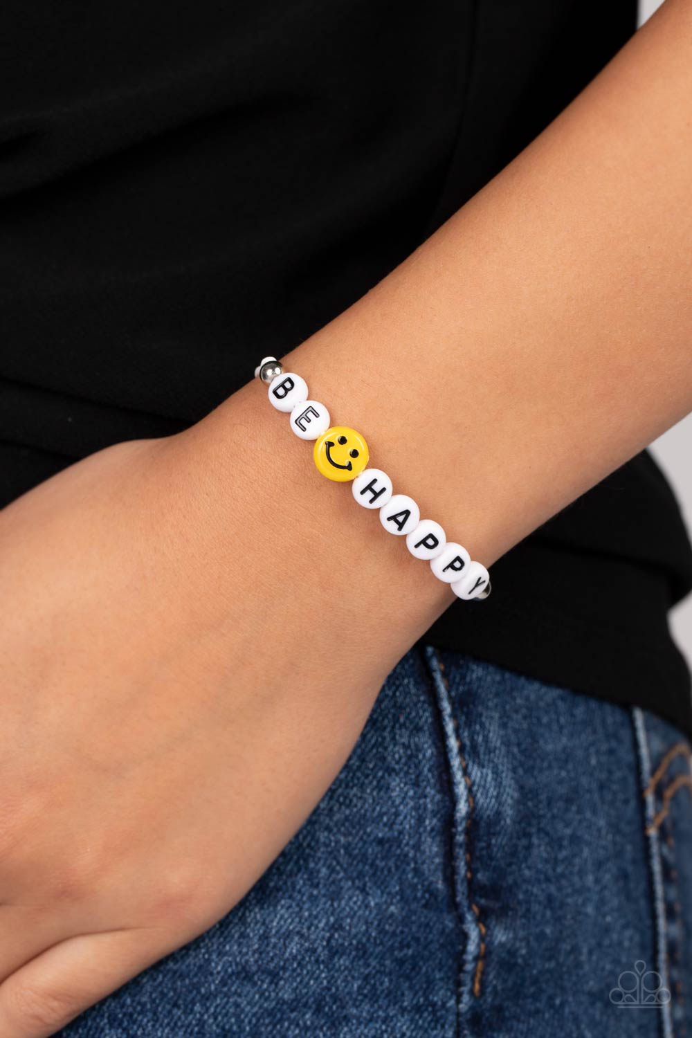 Paparazzi Jewelry Bracelet I Love Your Smile - Silver