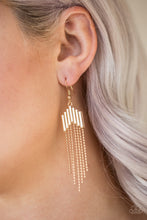 Load image into Gallery viewer, Paparazzi Jewelry Earrings Radically Retro - Gold