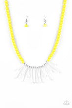 Load image into Gallery viewer, Paparazzi Jewelry Necklace Icy Intimidation - Yellow