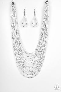 Paparazzi Jewelry Necklace Rio Rainforest - White
