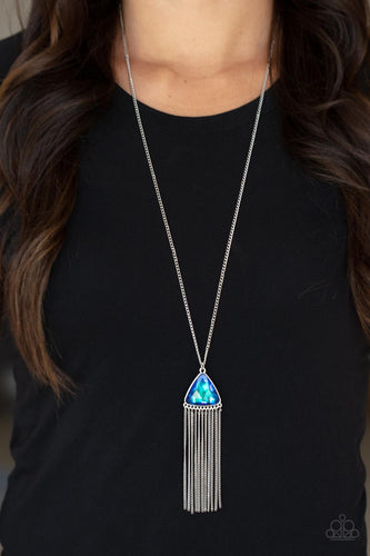 Paparazzi Jewelry Necklace Proudly Prismatic - Blue