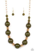 Load image into Gallery viewer, Paparazzi Jewelry Necklace Race to the POP - Green