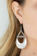 Load image into Gallery viewer, Paparazzi Jewelry Earrings Mystical Moonbeams - Silver
