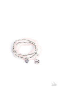 Paparazzi Jewelry Bracelet Teenage DREAMER - Pink