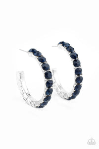 Paparazzi Jewelry Earrings CLASSY Is In Session - Blue
