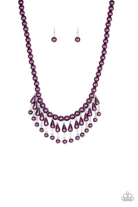 Paparazzi Jewelry Necklace Miss Majestic - Purple