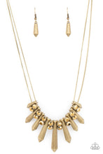 Load image into Gallery viewer, Paparazzi Jewelry Necklace Dangerous Dazzle - Brass
