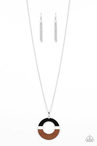 Paparazzi Jewelry Necklace Sail Into The Sunset - Black