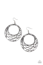 Load image into Gallery viewer, Paparazzi Jewelry Earrings Urban Lineup - Black