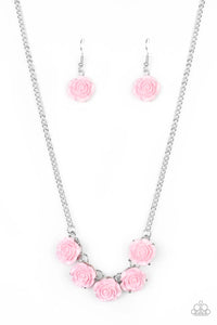 Paparazzi Jewelry Necklace Garden Party Posh - Pink