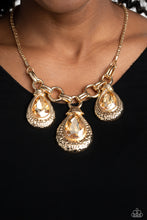 Load image into Gallery viewer, Paparazzi Jewelry Necklace Built Beacon/Crafted Coals - Gold