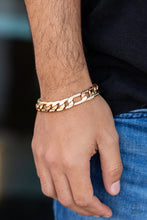 Load image into Gallery viewer, Paparazzi Jewelry Men Home Team - Gold