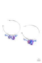 Load image into Gallery viewer, Paparazzi Jewelry Earrings Dazzling Downpour - Blue