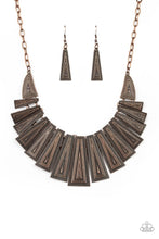 Load image into Gallery viewer, Paparazzi Jewelry Necklace Metro Mane - Copper