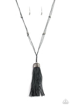 Load image into Gallery viewer, Paparazzi Jewelry Necklace Brush It Off - Silver
