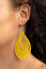 Load image into Gallery viewer, Paparazzi Jewelry Earrings Bermuda Breeze - Yellow