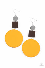 Load image into Gallery viewer, Paparazzi Jewelry Earrings Modern Materials - Yellow