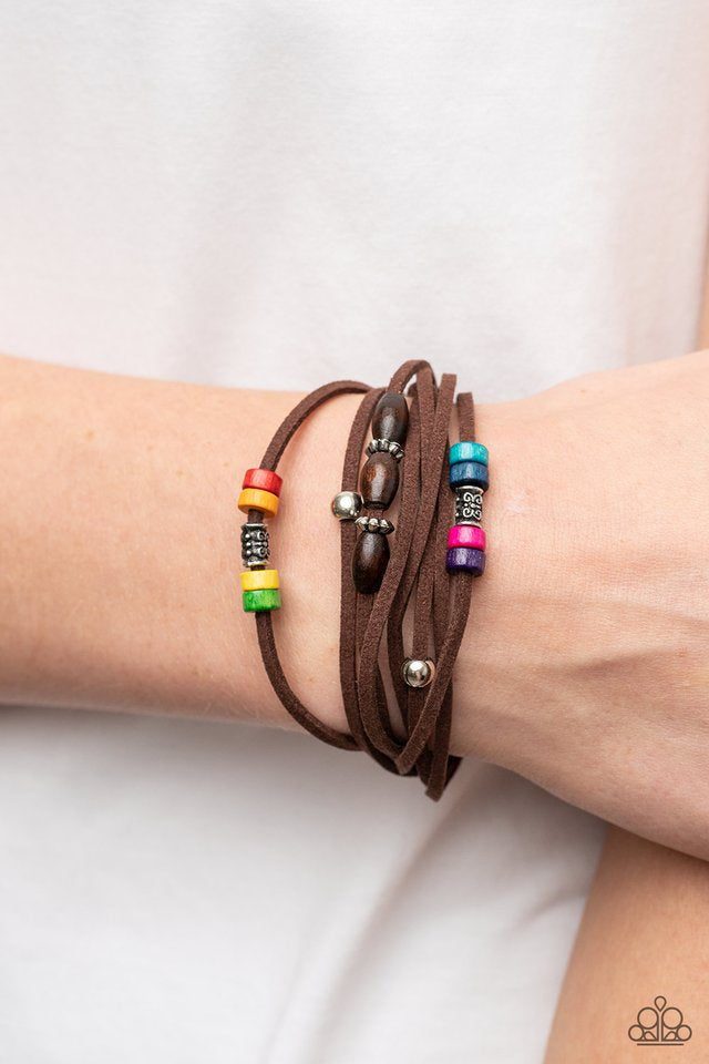 Paparazzi Jewelry Bracelet Have a WANDER-ful Day - Multi