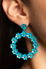 Load image into Gallery viewer, Paparazzi Jewelry Earrings Daisy Meadows - Blue