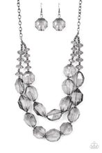 Load image into Gallery viewer, Paparazzi Jewelry Necklace Icy Illumination - Black