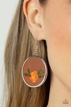 Load image into Gallery viewer, Paparazzi Jewelry Earrings Prairie Patchwork - Orange