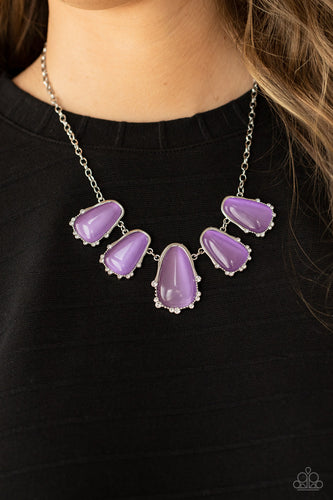 Paparazzi Jewelry Necklace Newport Princess - Purple