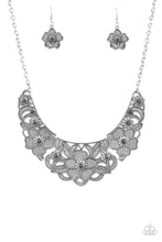Load image into Gallery viewer, Paparazzi Jewelry Necklace Petunia Paradise - Silver