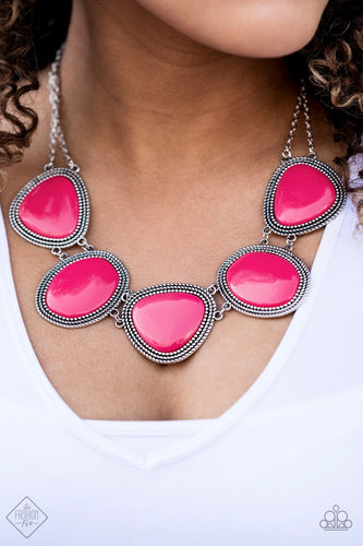 Paparazzi Jewelry Sets Viva La VIVID/Vividly Vixen Pink