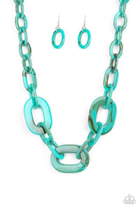 Paparazzi Jewelry Necklaces All In-VINCIBLE - Blue