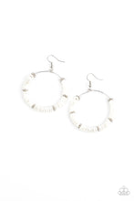 Load image into Gallery viewer, Paparazzi Jewelry Earrings Loudly Layered - White