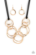 Load image into Gallery viewer, Paparazzi Jewelry Necklace Spiraling Out of COUTURE - Gold