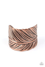 Load image into Gallery viewer, Paparazzi Jewelry Bracelet Where Theres a QUILL, Theres a Way - Copper