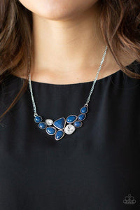 Paparazzi Jewelry Necklace Breathtaking Brilliance - Blue