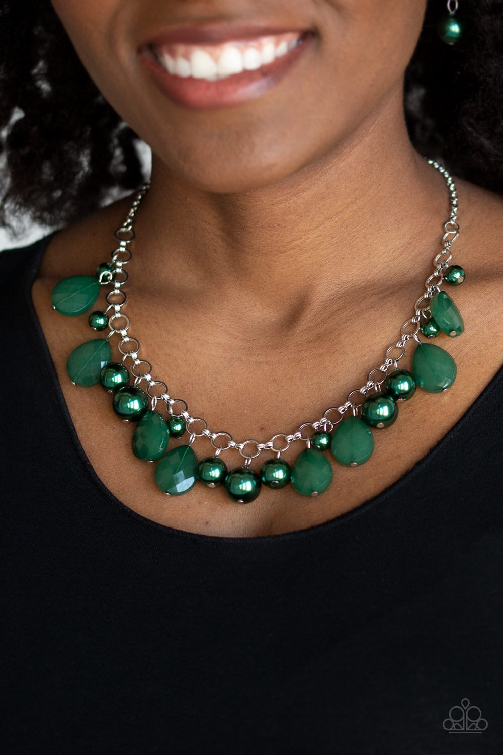 Paparazzi Jewelry Necklace Pacific Posh - Green