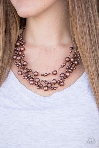 Paparazzi Jewelry Necklace  Fierce and Fab-YOU-lous! - Copper